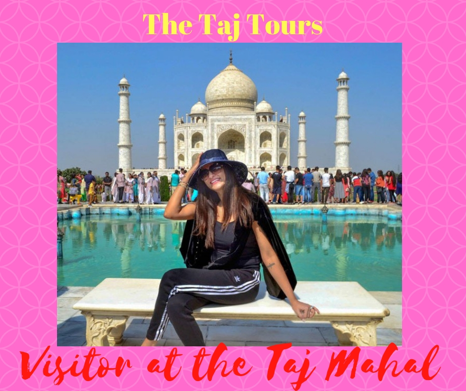 Former Miss Universe 1994 Sushmita Sen Visited Taj Mahal